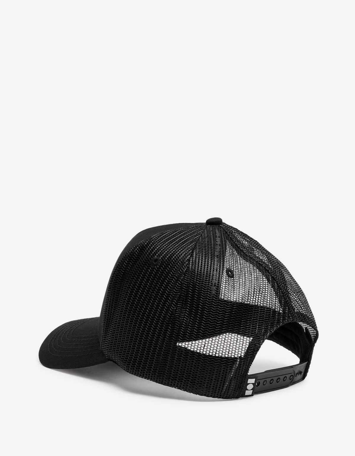 Nahmias Nahmias Black Logo Trucker Hat