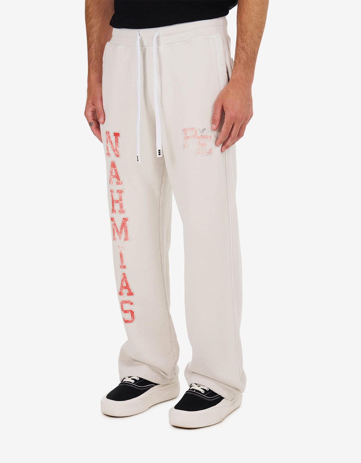 Nahmias White P.E. Cherub Baggy Sweatpants