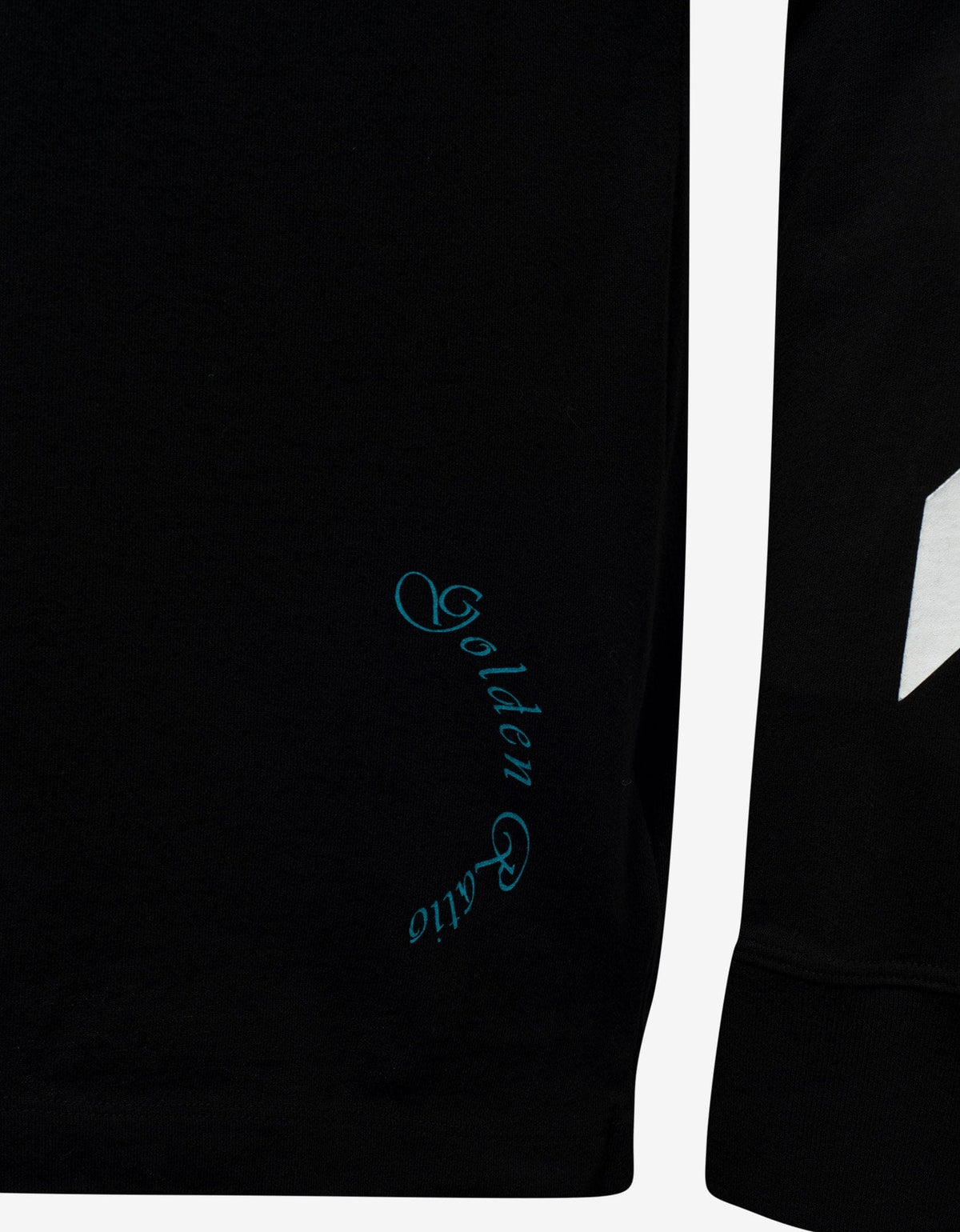 Off-White Black Dripping Arrows Print Long Sleeve T-Shirt