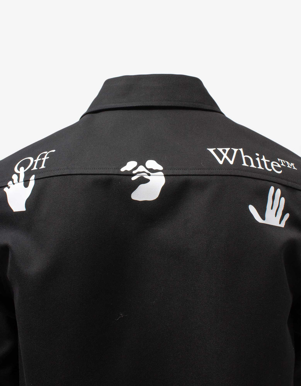 Off-White Black OW Logo Work Shirt