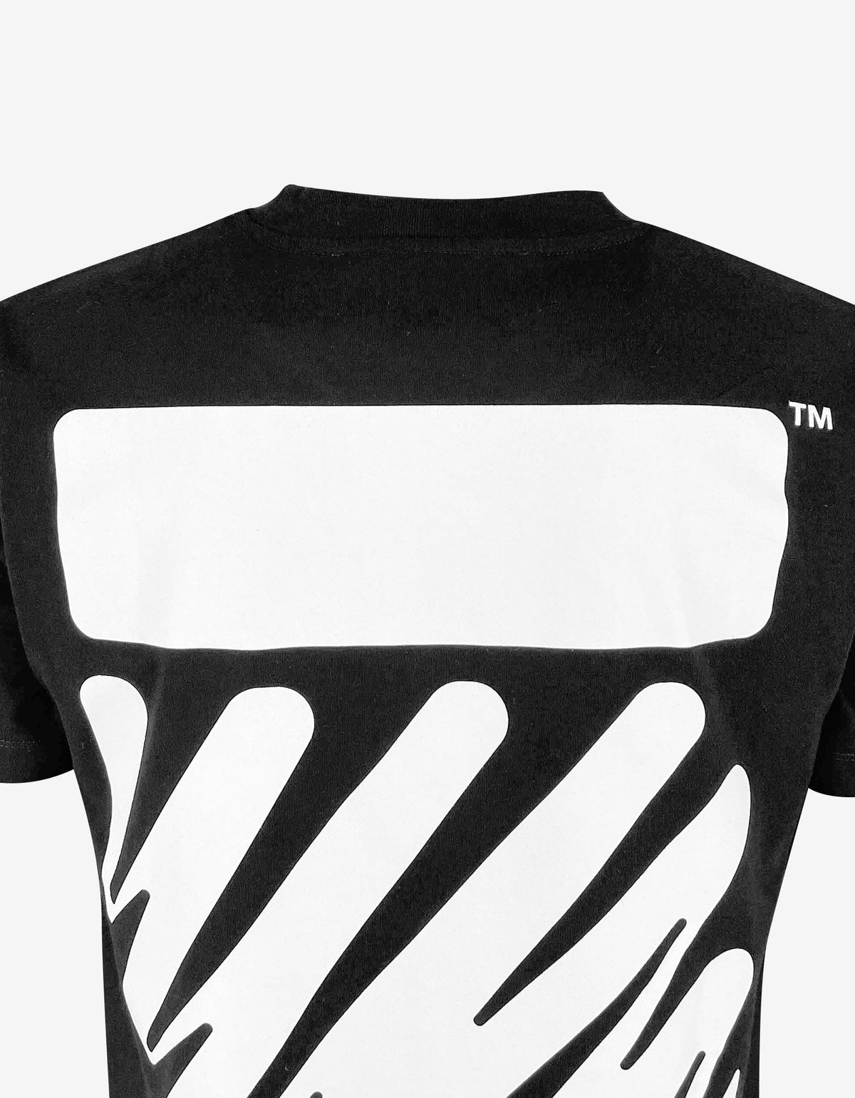 Off-White Black Wave Diag Print T-Shirt