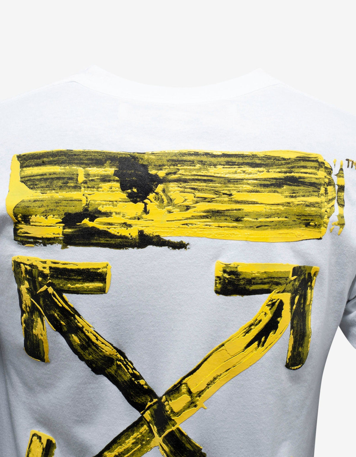 Off-White White Acrylic Arrows Print T-Shirt