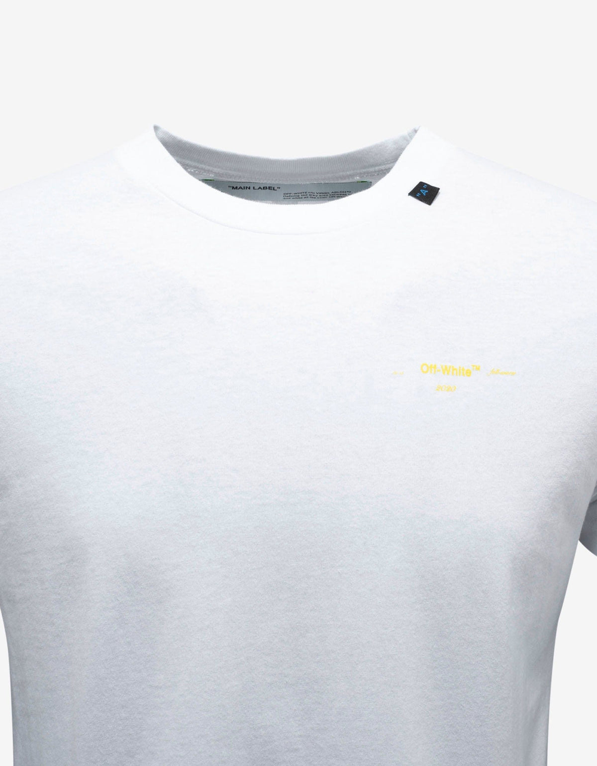 Off-White White Acrylic Arrows Print T-Shirt