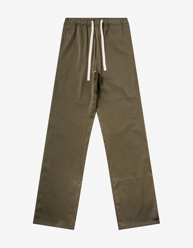 Palm Angels Beige PA Monogram Travel Pants