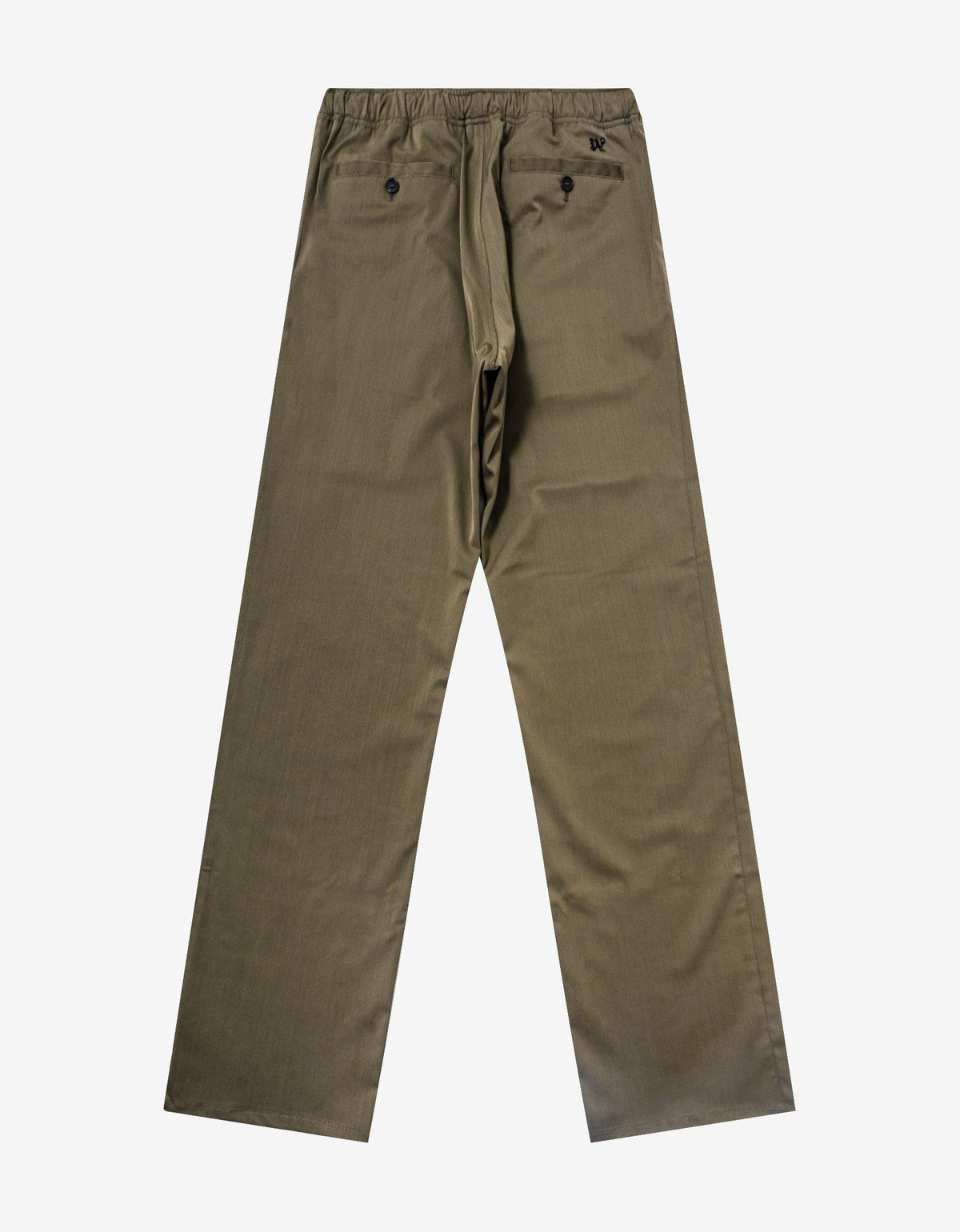 Palm Angels Beige PA Monogram Travel Pants