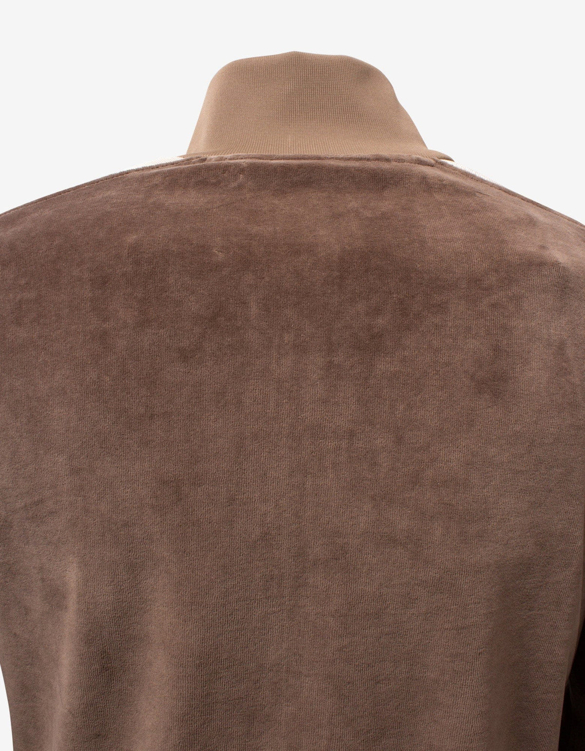 Palm Angels Brown Chenille Track Jacket