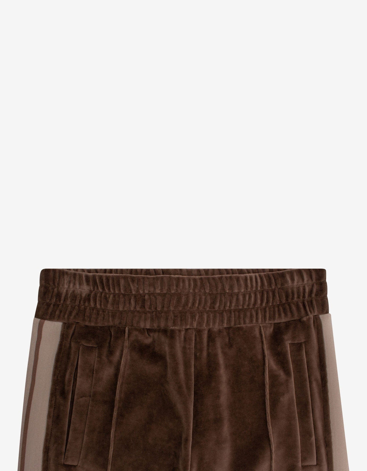 Palm Angels Brown Chenille Track Pants