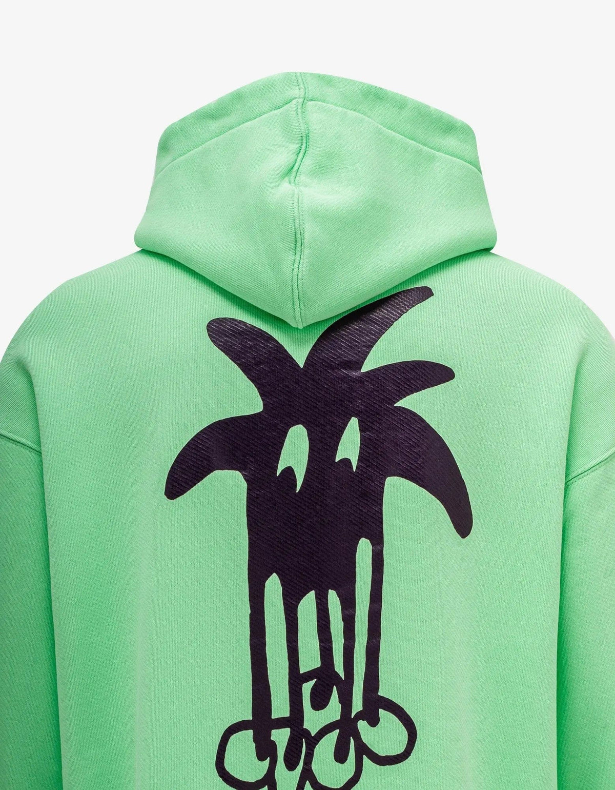 Palm Angels Palm Angels Green Douby Logo Hoodie