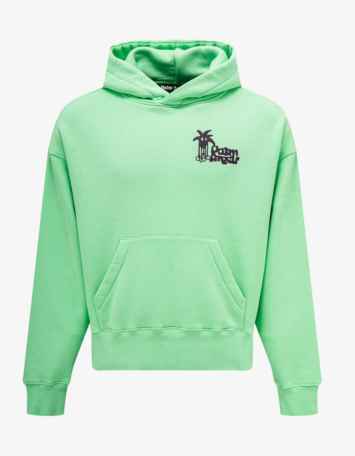 Palm Angels Palm Angels Green Douby Logo Hoodie