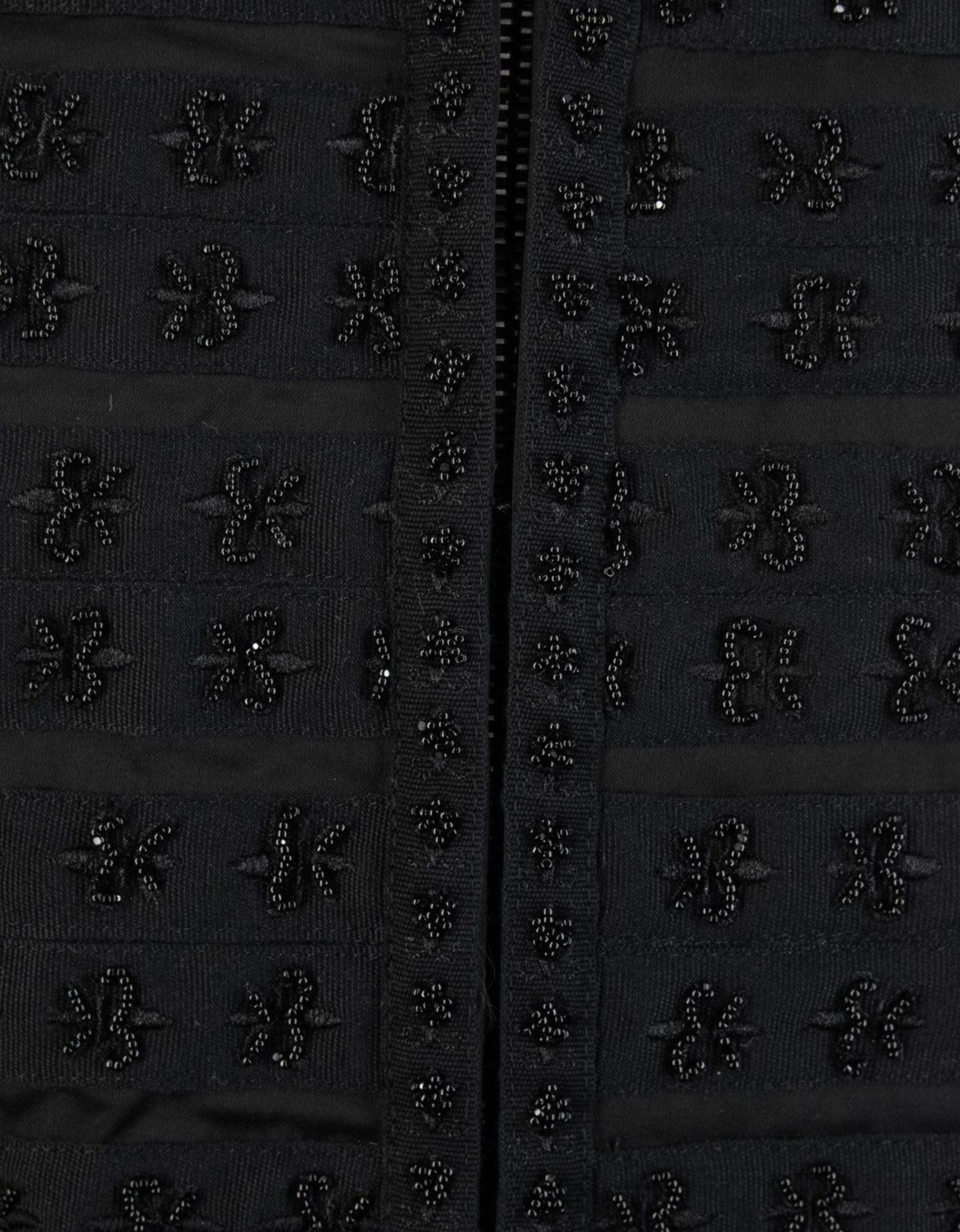Saint Laurent Black Officer Satin Bomber Jacket