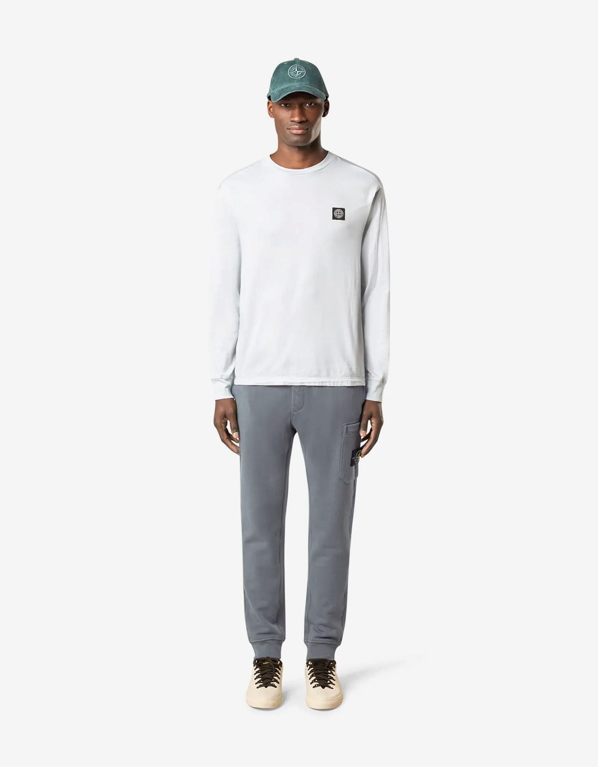 Stone Island Avio Blue Sweat Pants