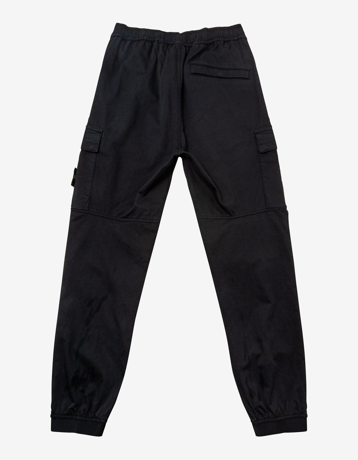 Stone Island Black Cargo Trousers