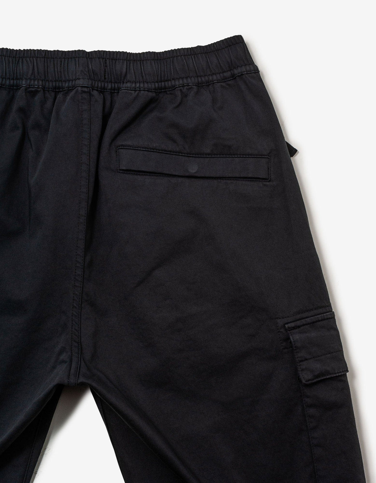 Stone Island Black Cargo Trousers