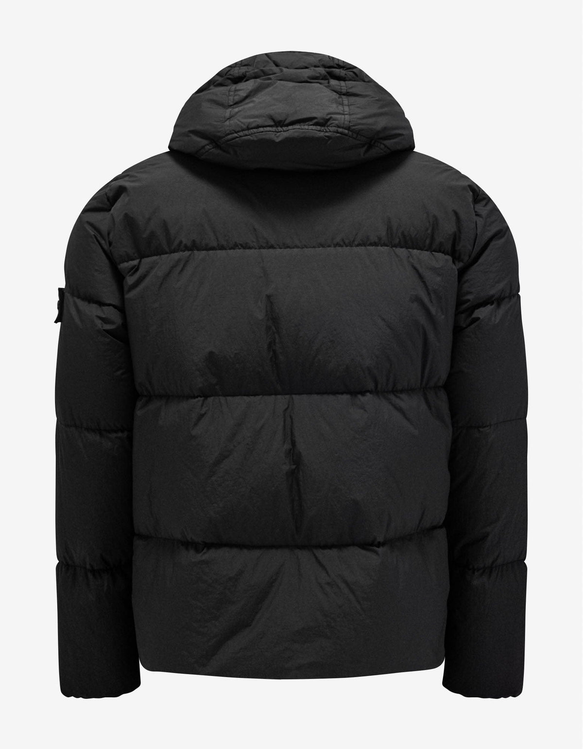 Stone Island Black Crinkle Reps NY Down-TC Jacket