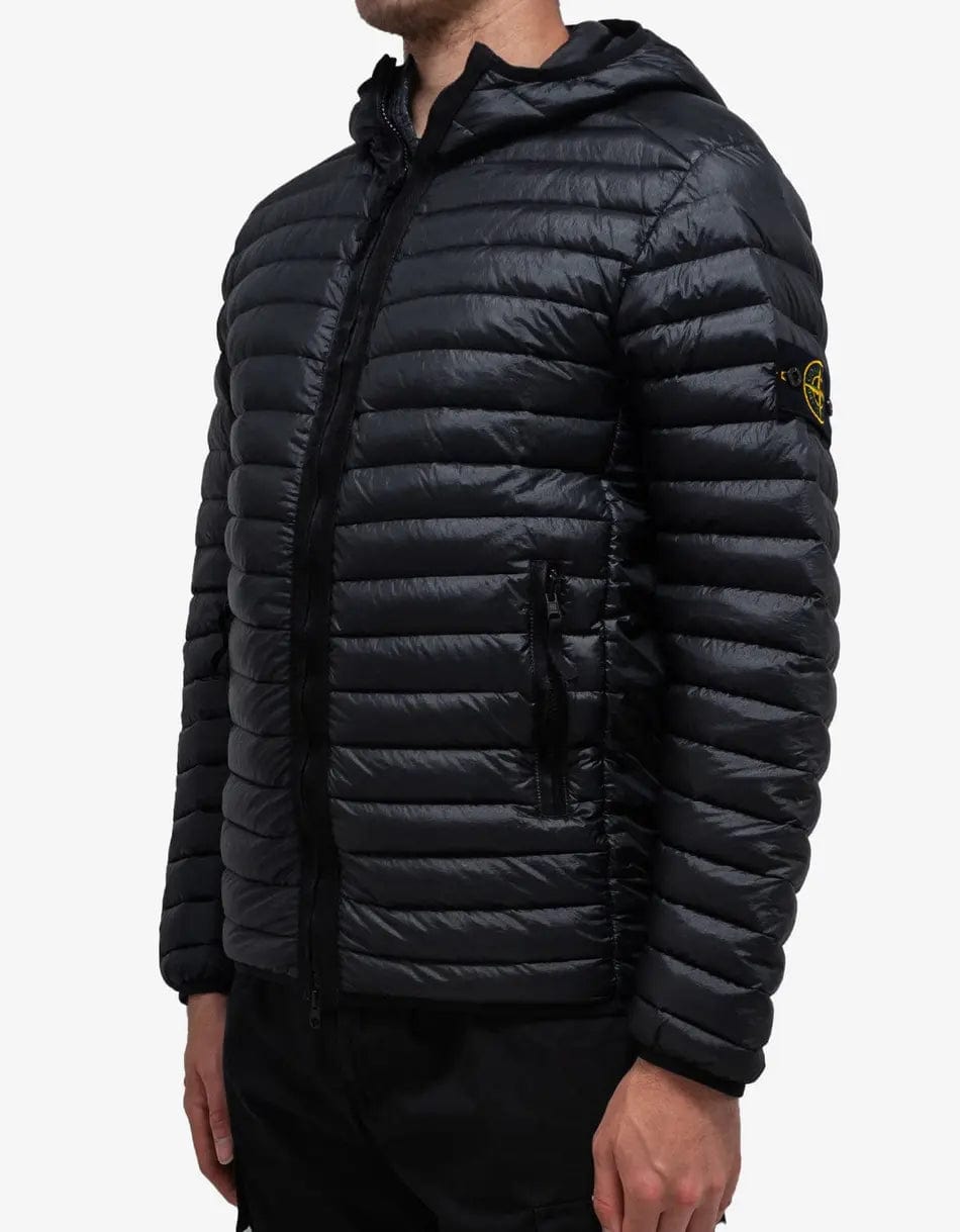 Stone Island Black Packable Down Jacket