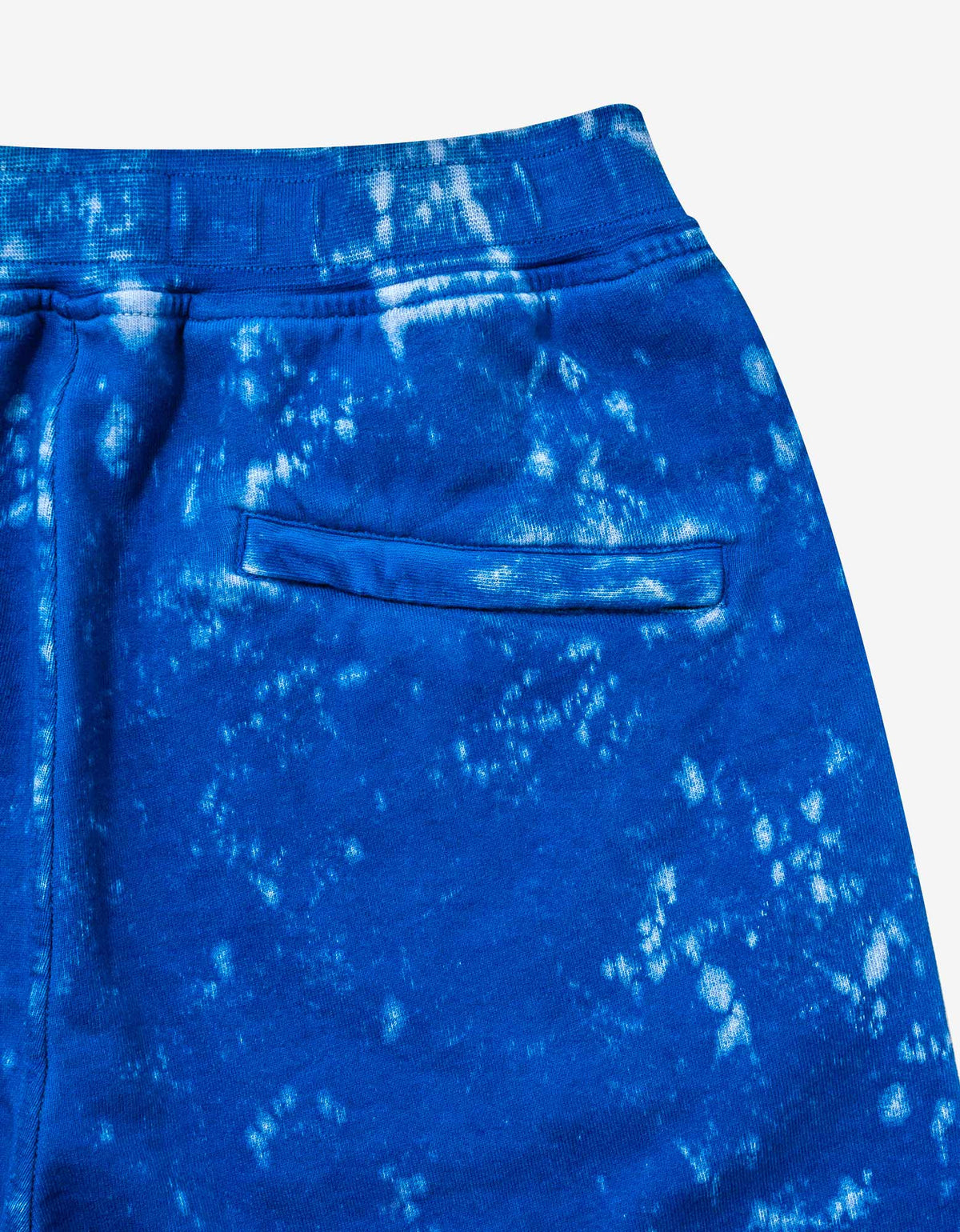 Stone Island Blue Off-Dye Compass Badge Shorts