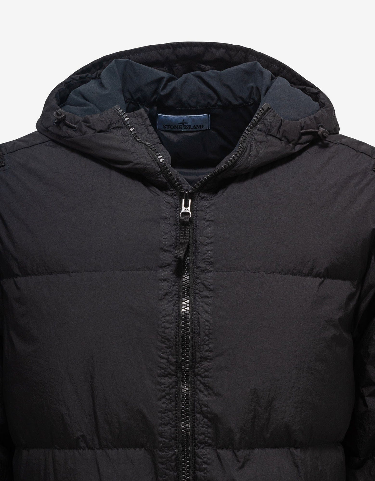 Stone Island Crinkle Reps R-NY Black Down Jacket