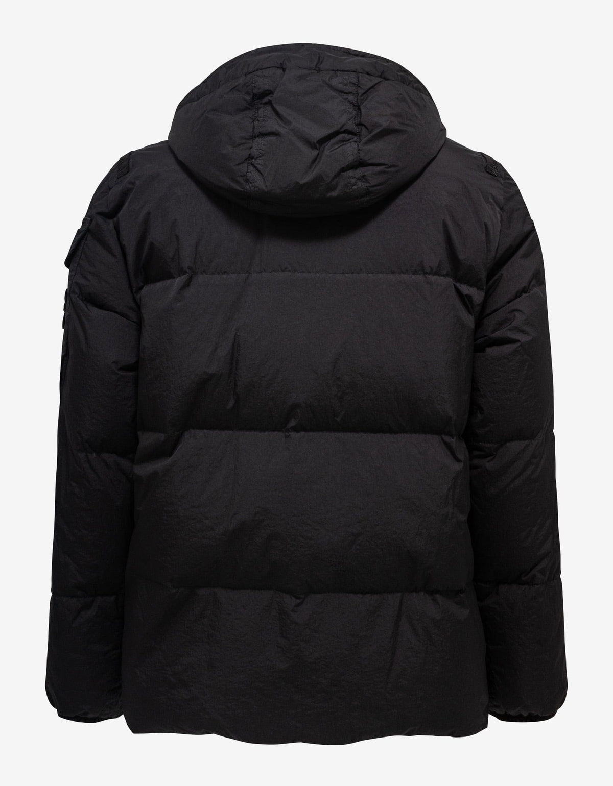 Stone Island Crinkle Reps R-NY Black Down Jacket