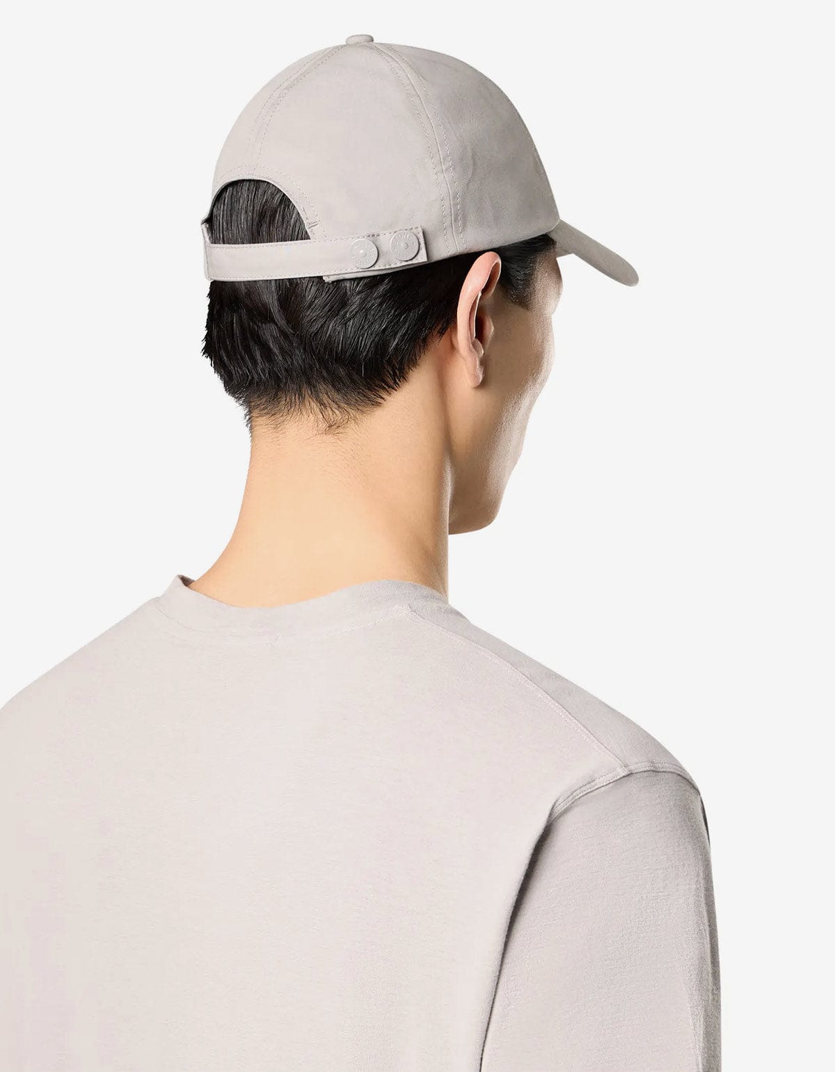 Stone Island Ghost Grey Compass Patch T-Shirt