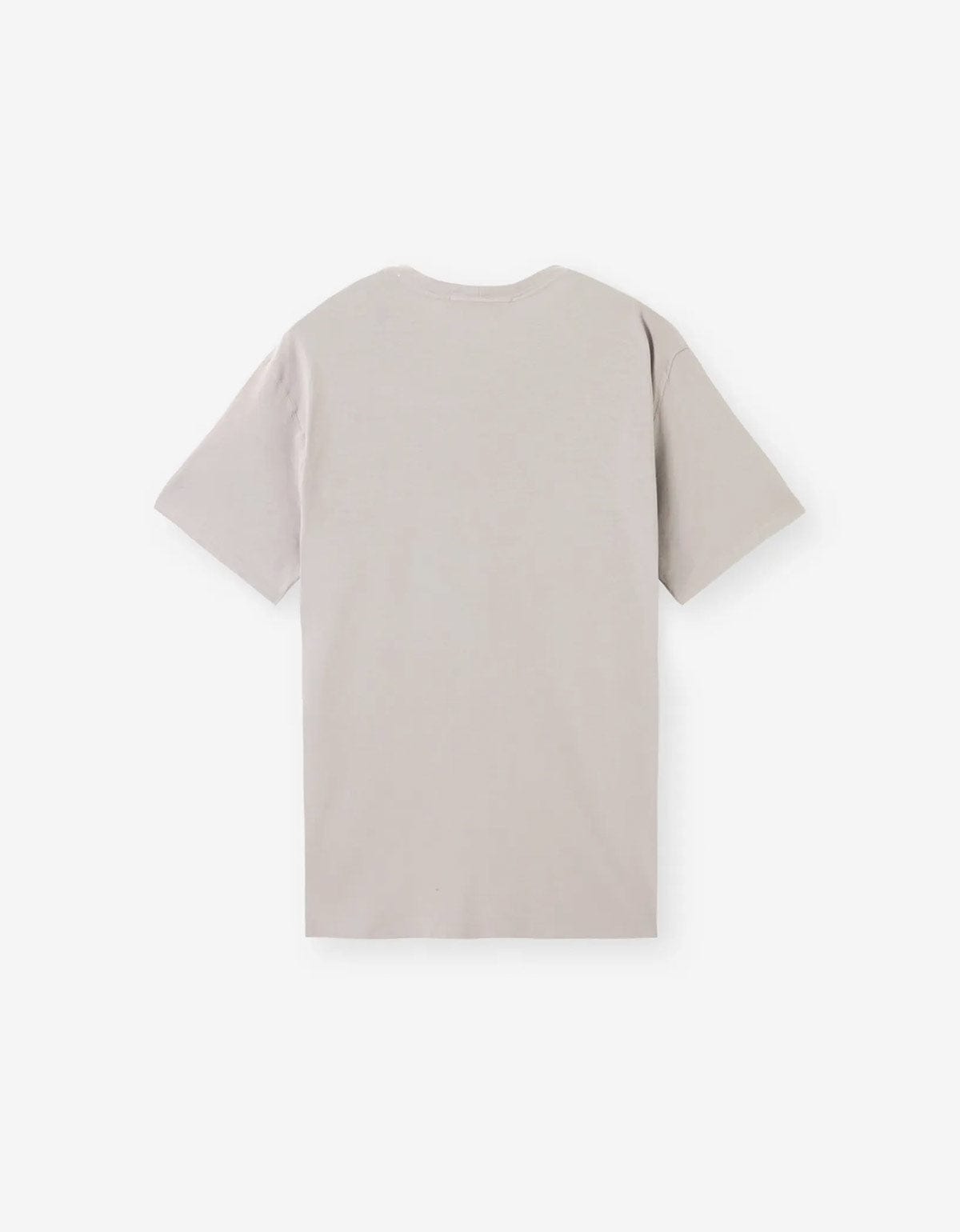 Stone Island Ghost Grey Compass Patch T-Shirt