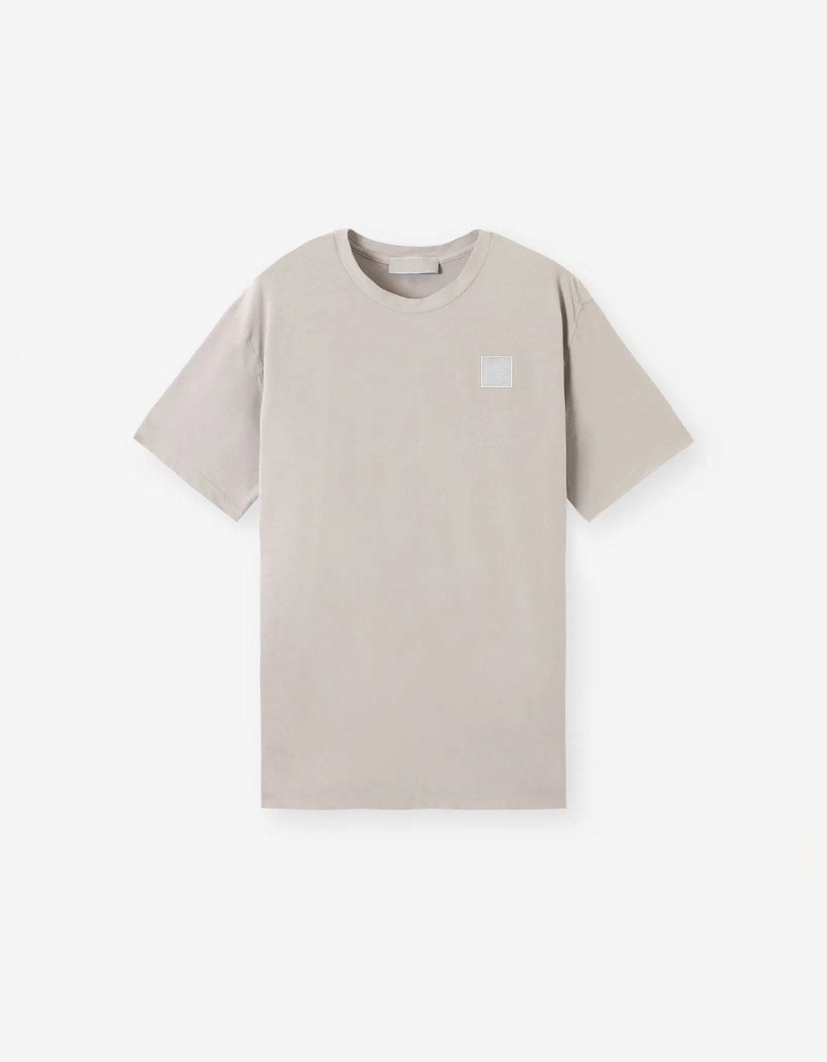Stone Island Ghost Grey Compass Patch T-Shirt