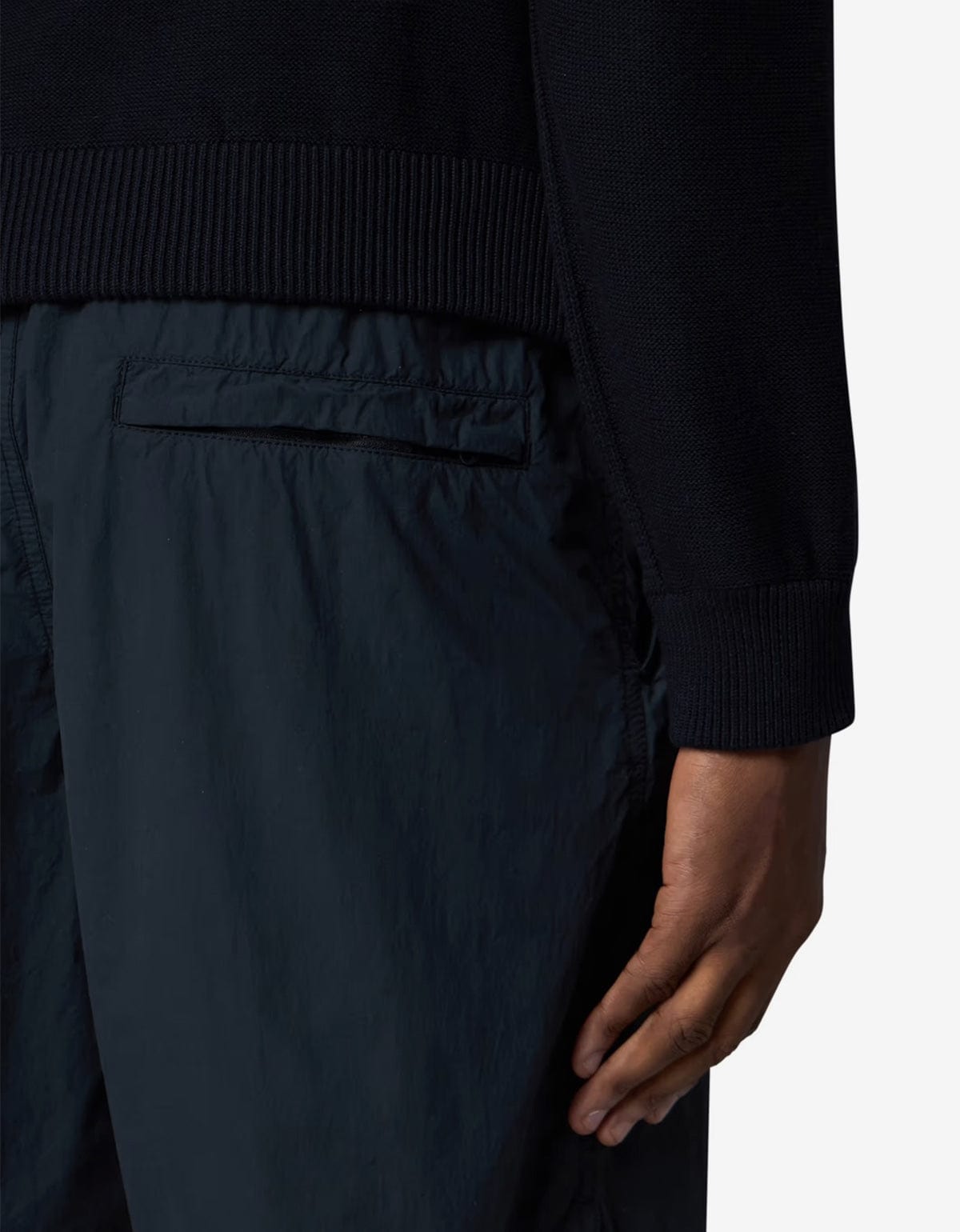 Stone Island Ghost Nylon Smerigliato Blue Swim Shorts
