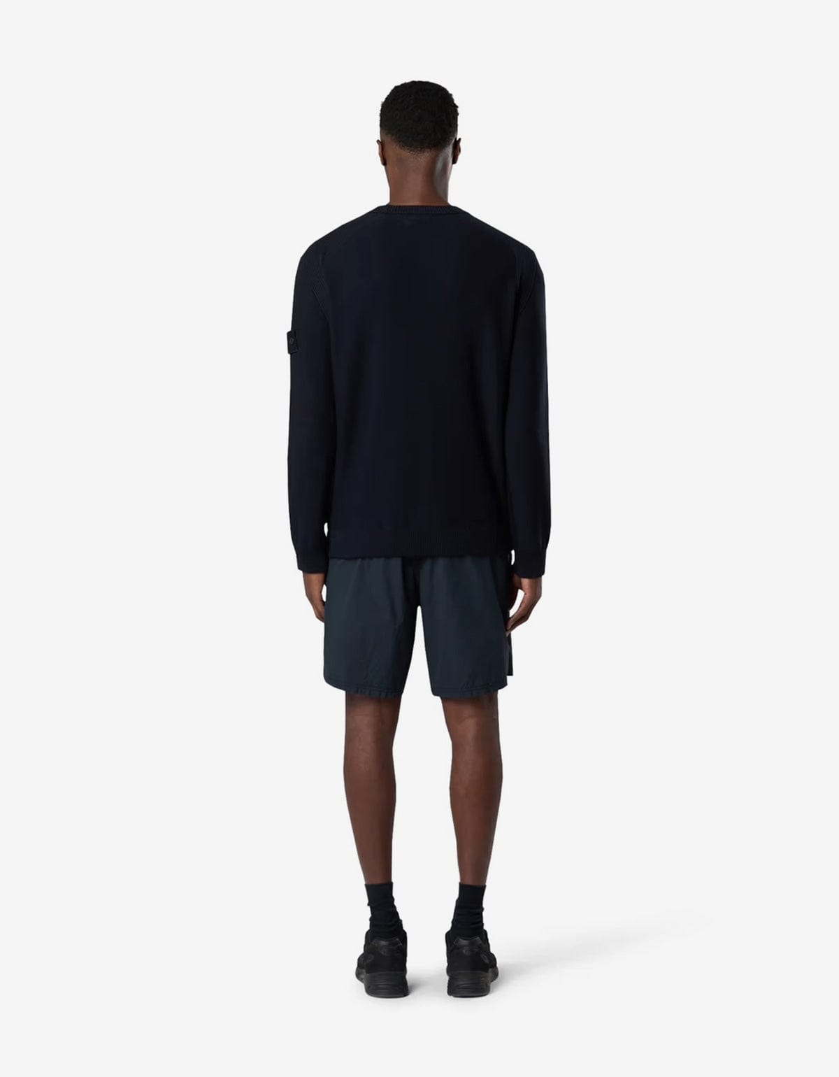 Stone Island Ghost Nylon Smerigliato Blue Swim Shorts