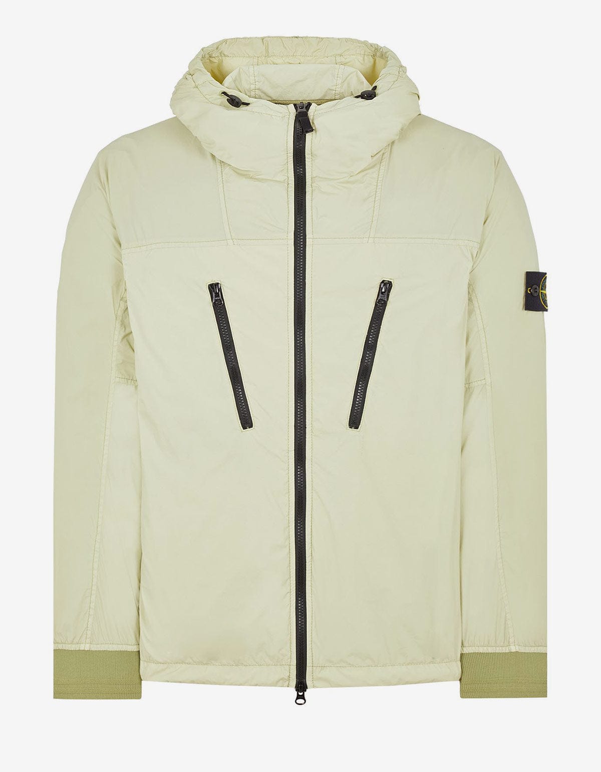 Stone Island Green Skin Touch Nylon-TC Packable Jacket