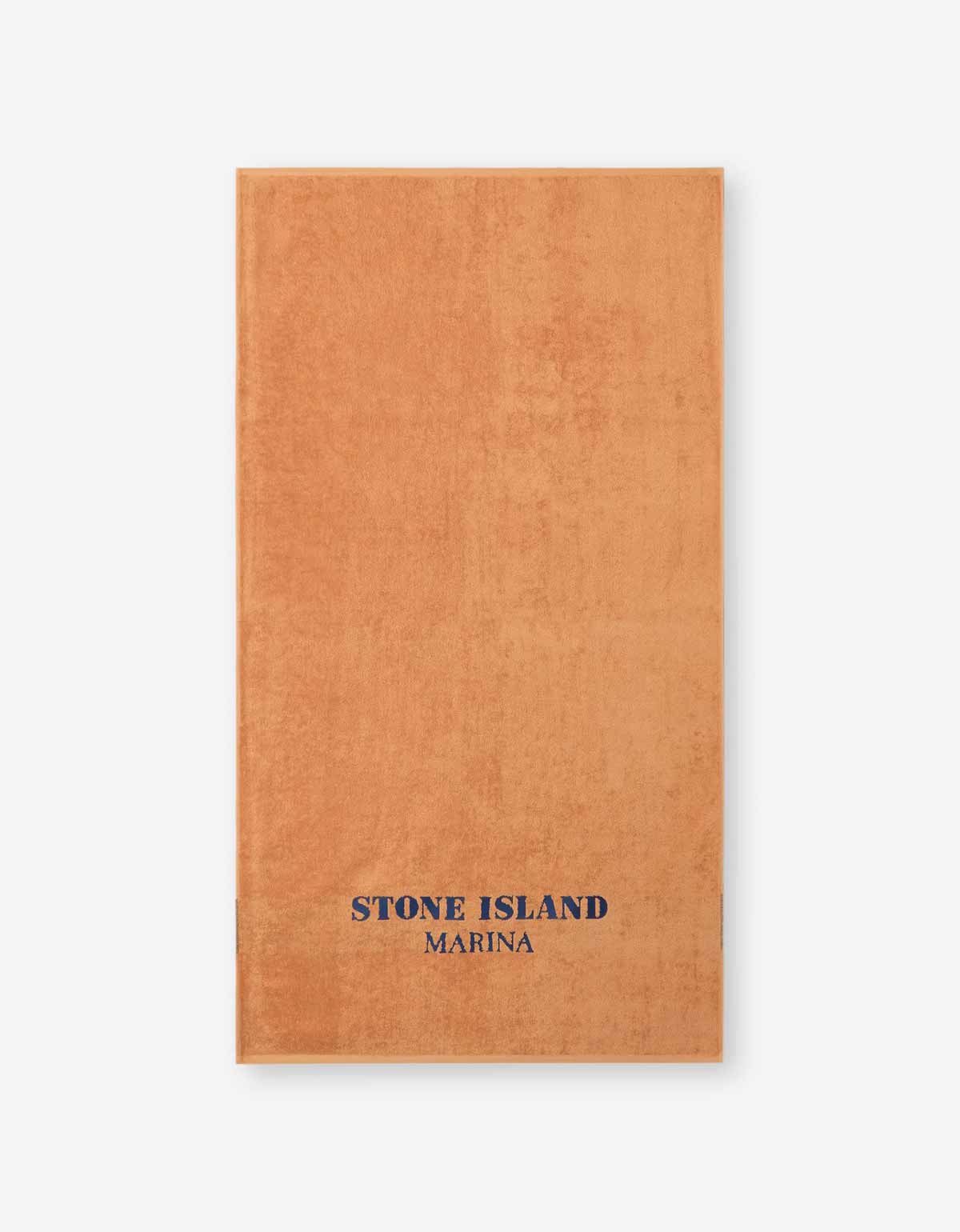 Stone Island Marina Orange Beach Towel