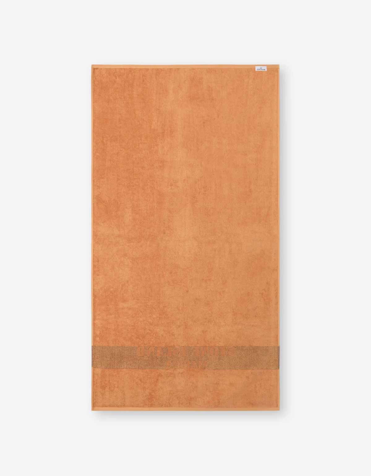 Stone Island Marina Orange Beach Towel