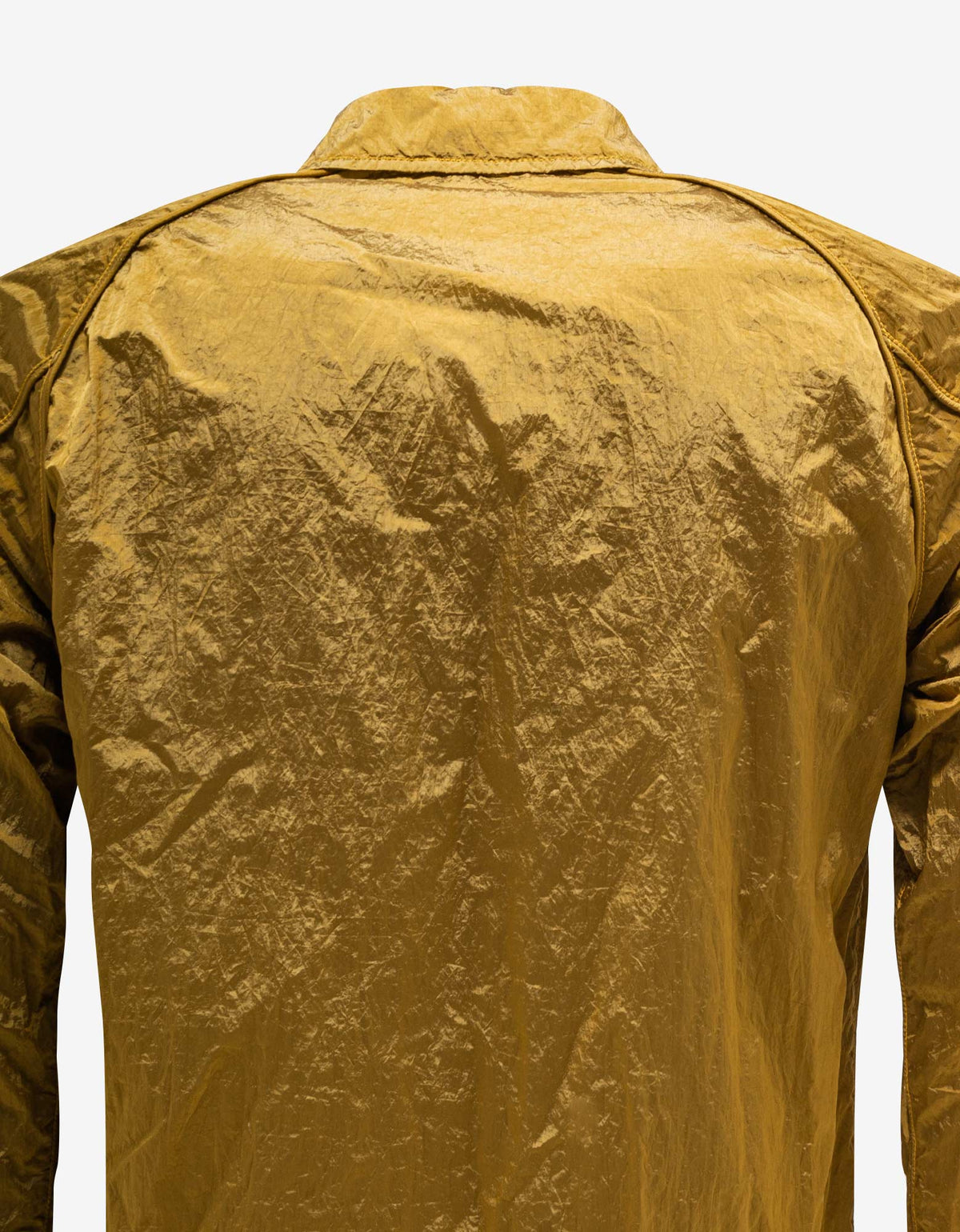 Stone Island Ochre Yellow Naslan Metal Overshirt
