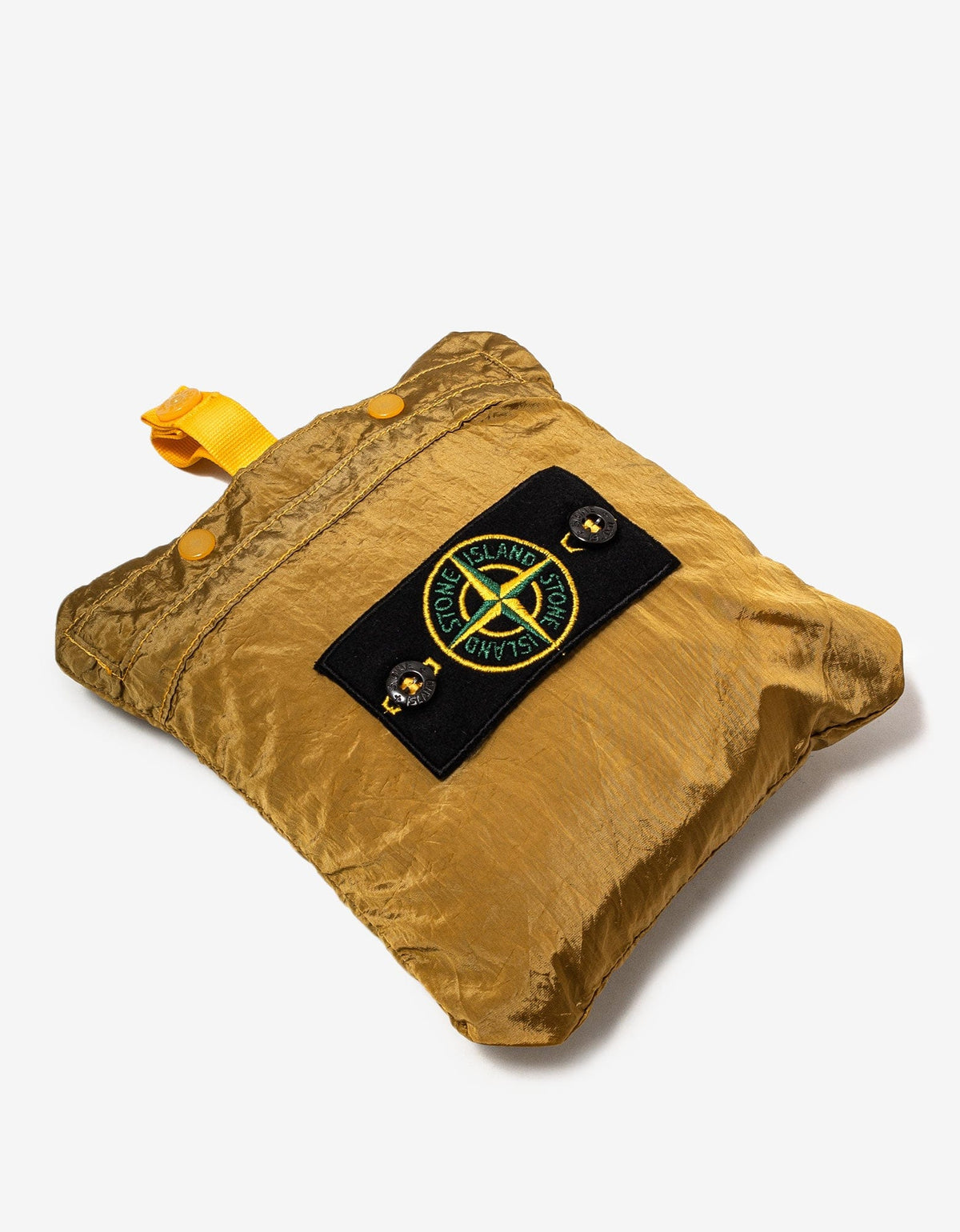Stone Island Ochre Yellow Naslan Metal Overshirt