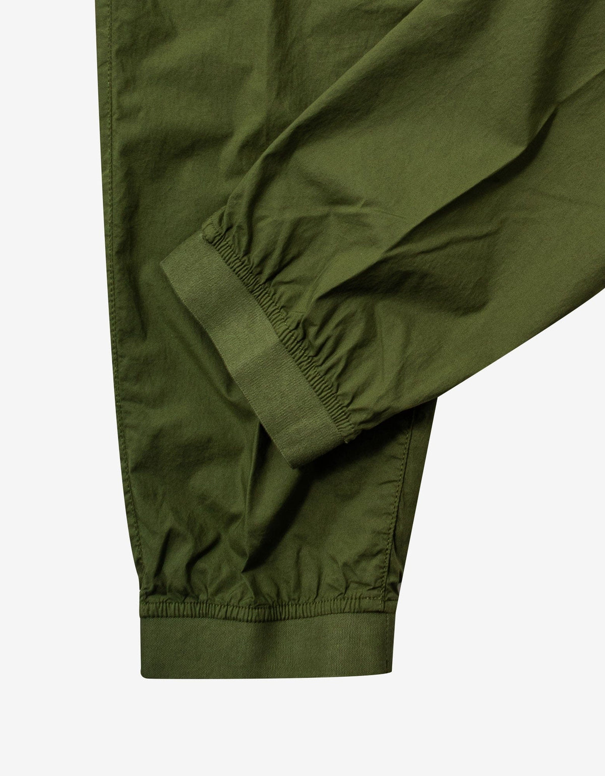 Stone Island Olive Stretch Cotton Tela Paracadute Cargo Pants
