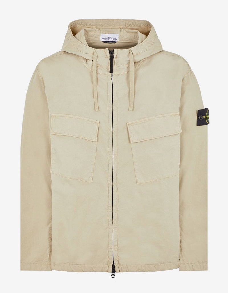 Stone Island Stone Island Beige Supima Cotton Stretch-TC Jacket