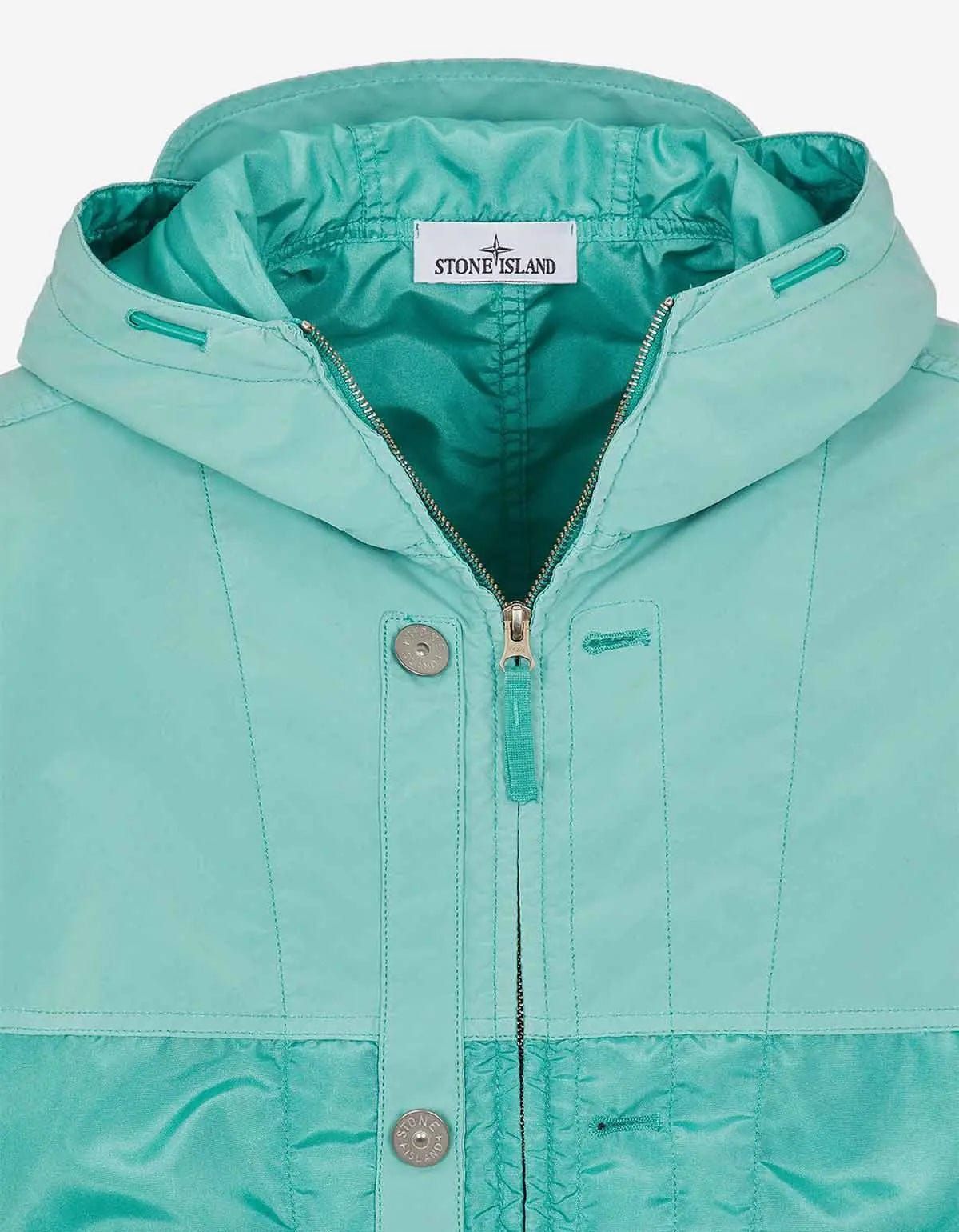 Stone Island Stone Island Green David Light-TC Hooded Jacket 801542732 V0052