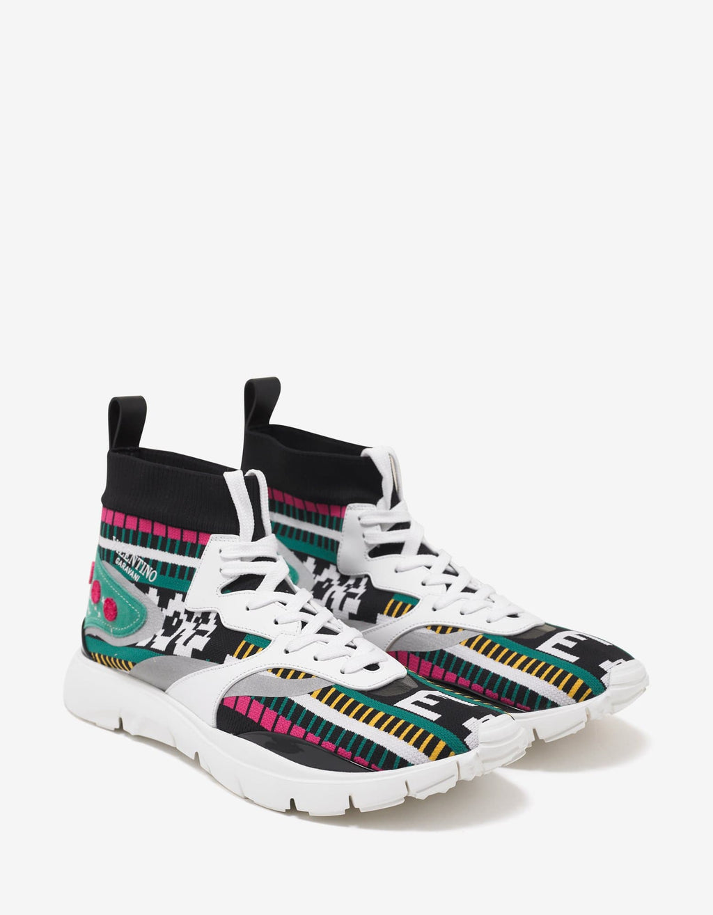 Valentino Heroes Tribe High Top Trainers – mens designer  display picture 3