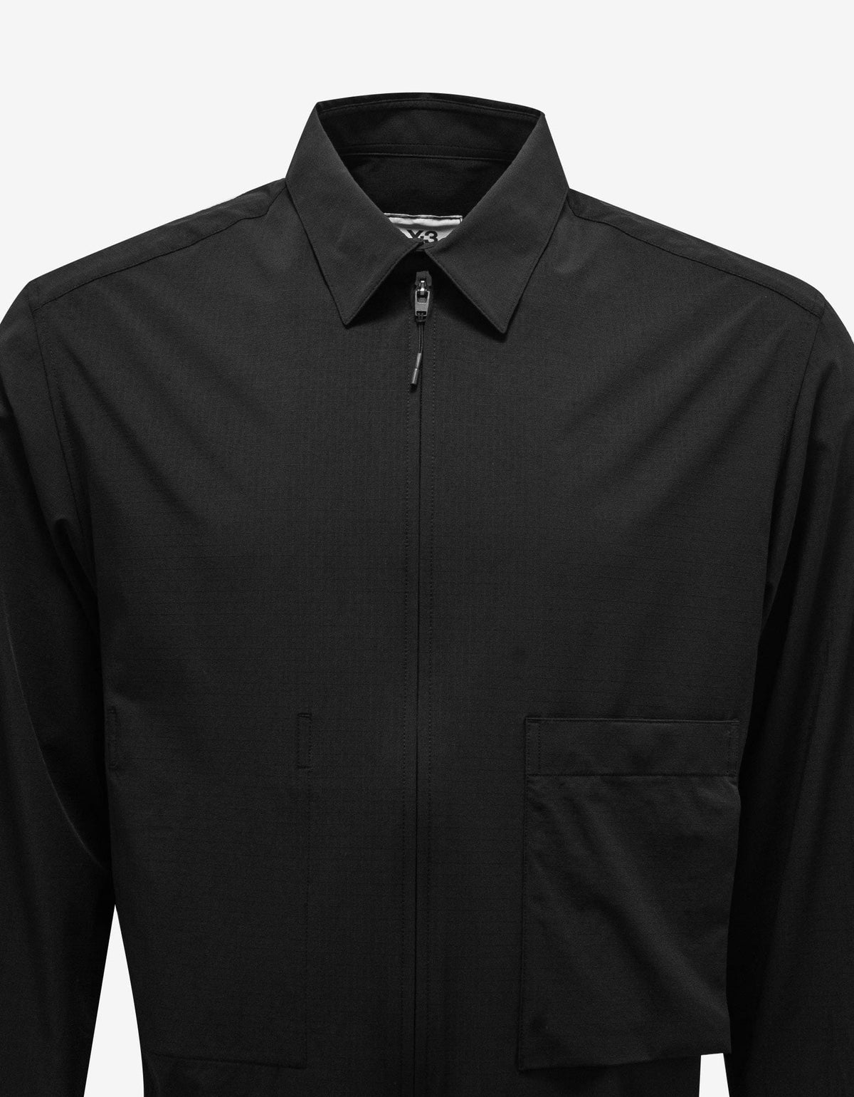 Y-3 Black Classic Light Ripstop Overshirt
