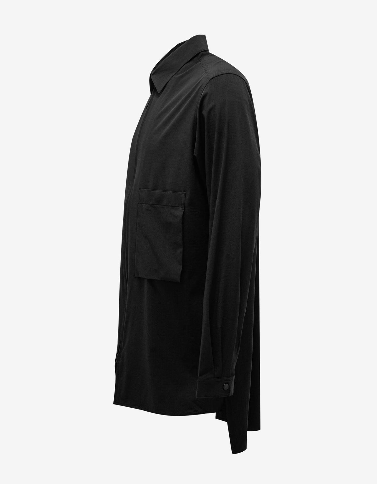 Y-3 Black Classic Light Ripstop Overshirt