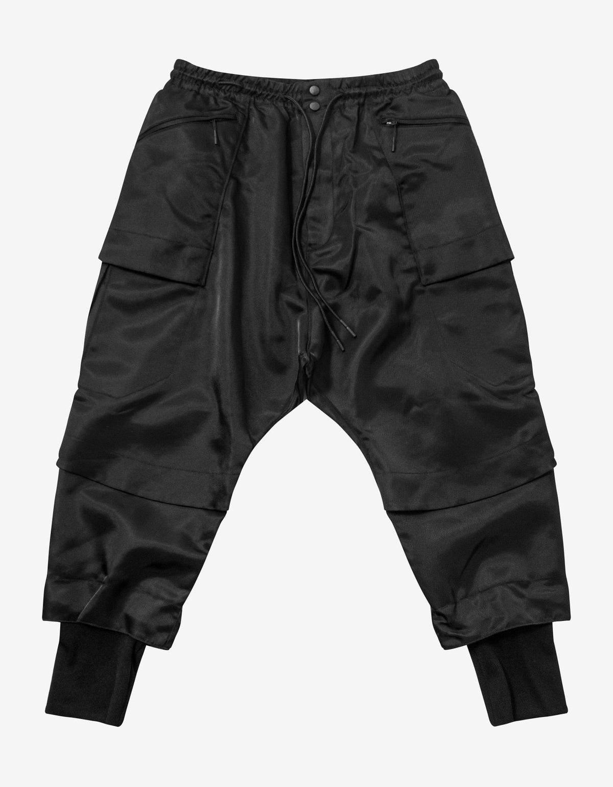 Y-3 Black Classic Tech Twill Cargo Pants