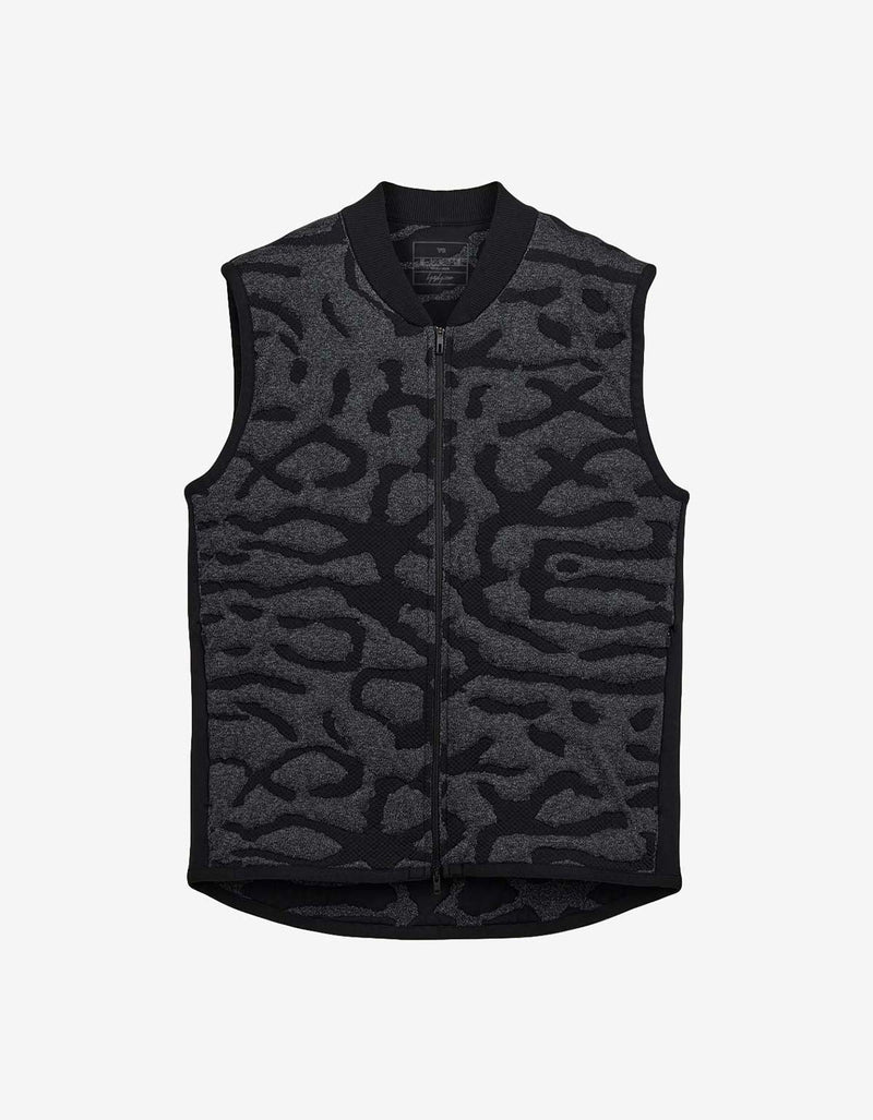 Y-3 Black Running Engineered Insulated Vest