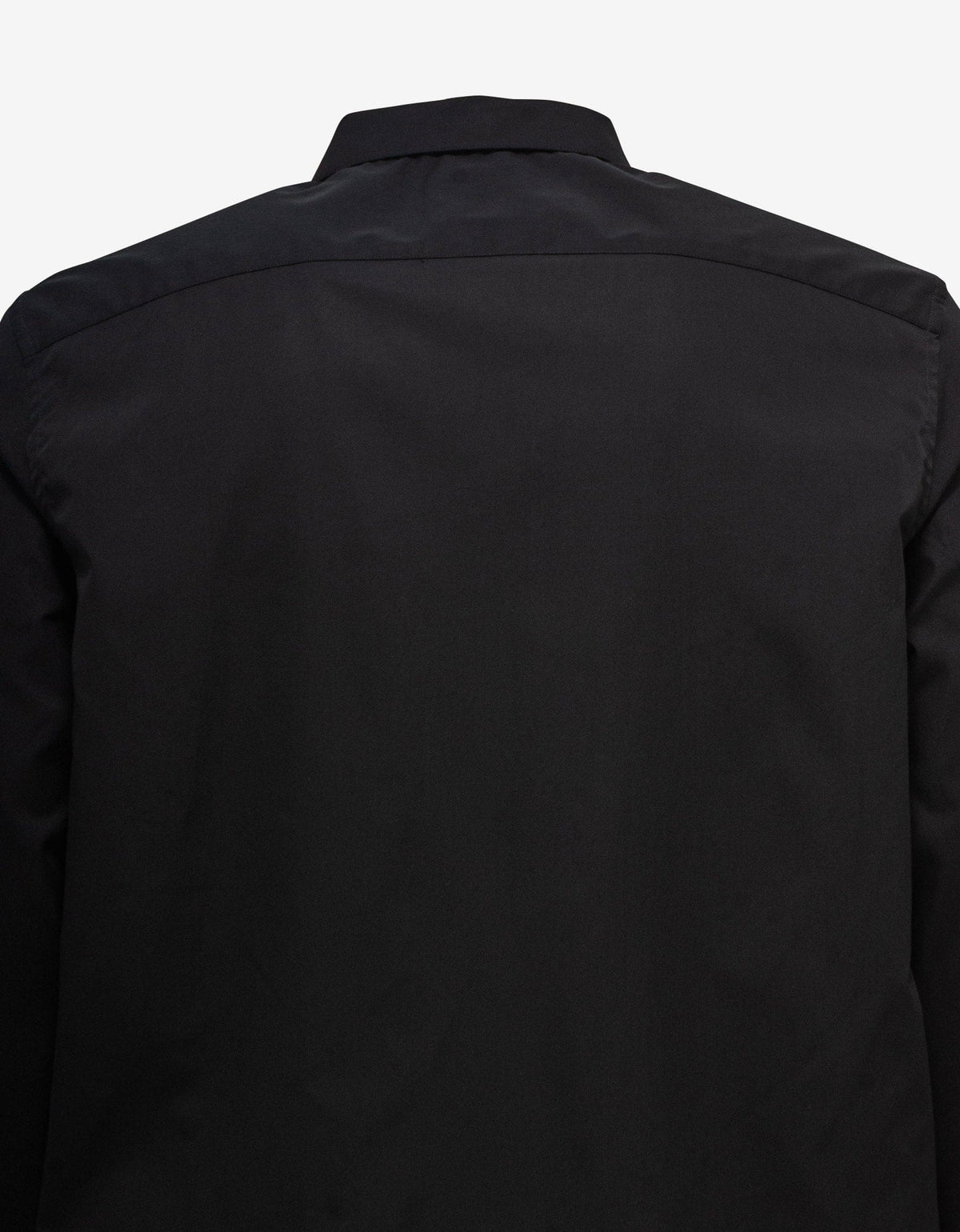 Givenchy Black Archetype Logo Zip Shirt