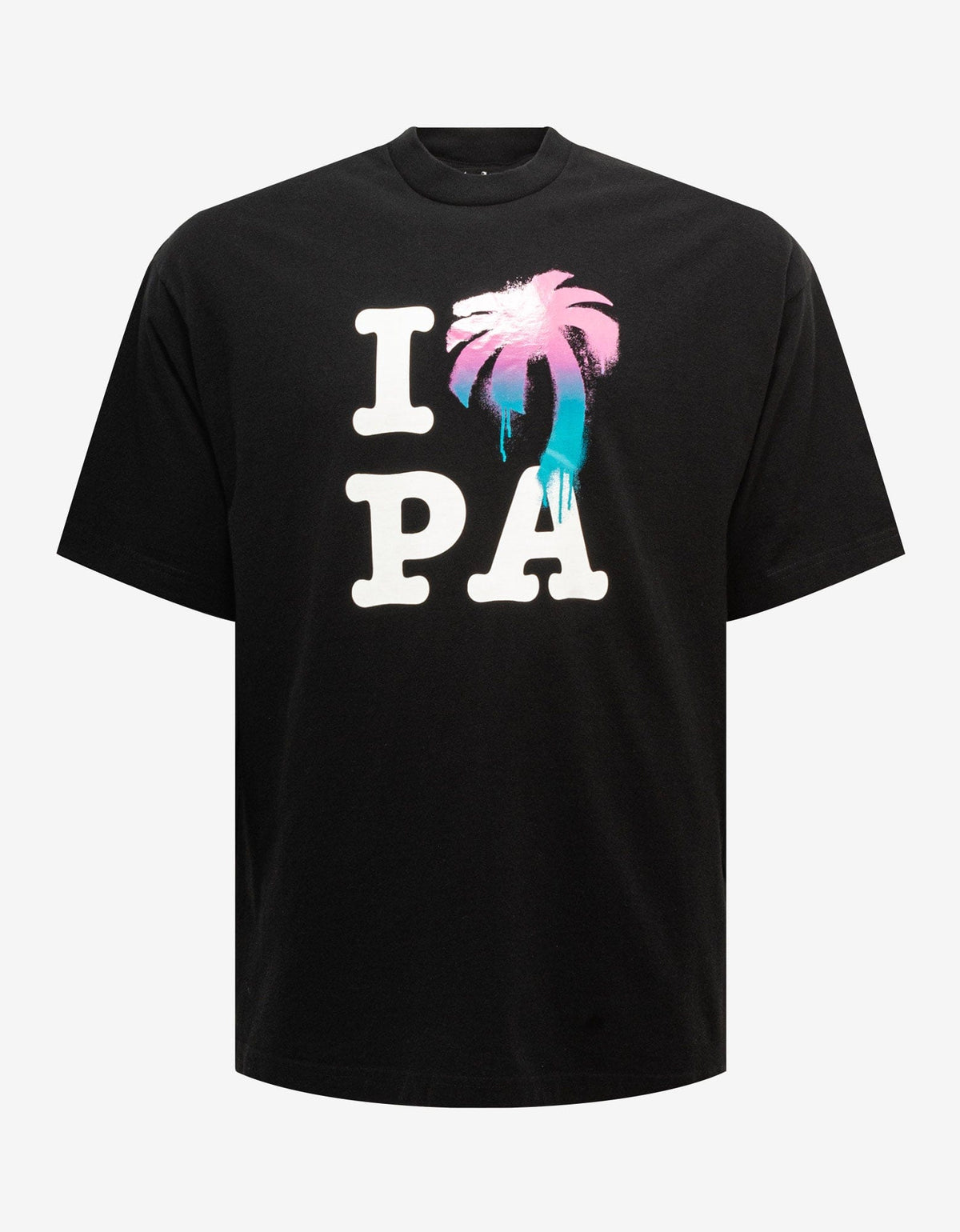Palm Angels Black I Love PA Classic T-Shirt