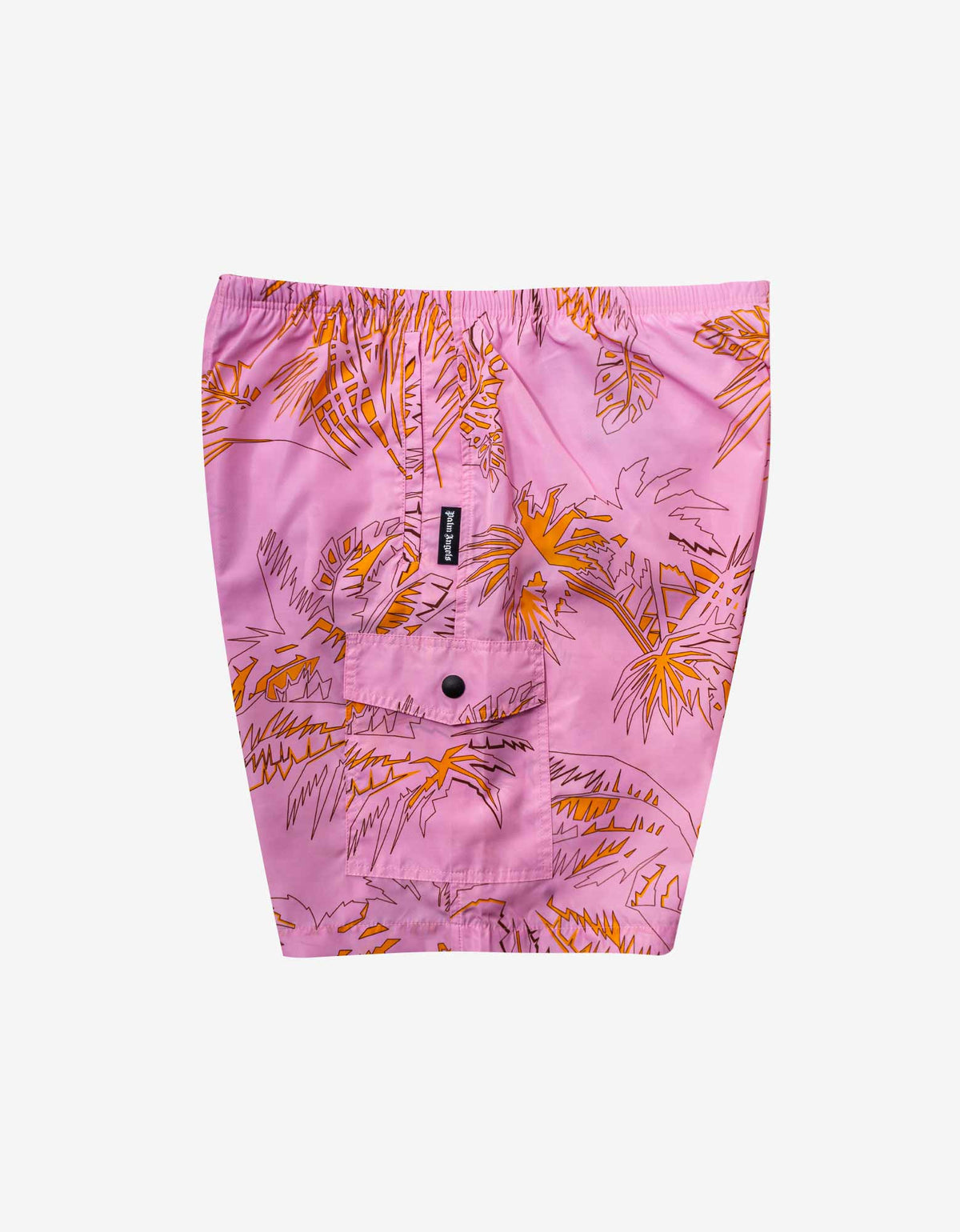 Palm Angels Pink Abstract Palms Swim Shorts