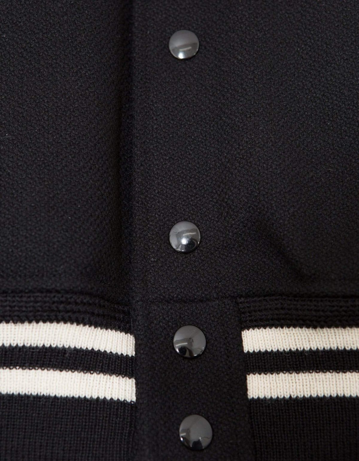 Saint Laurent Black Wool Teddy Jacket