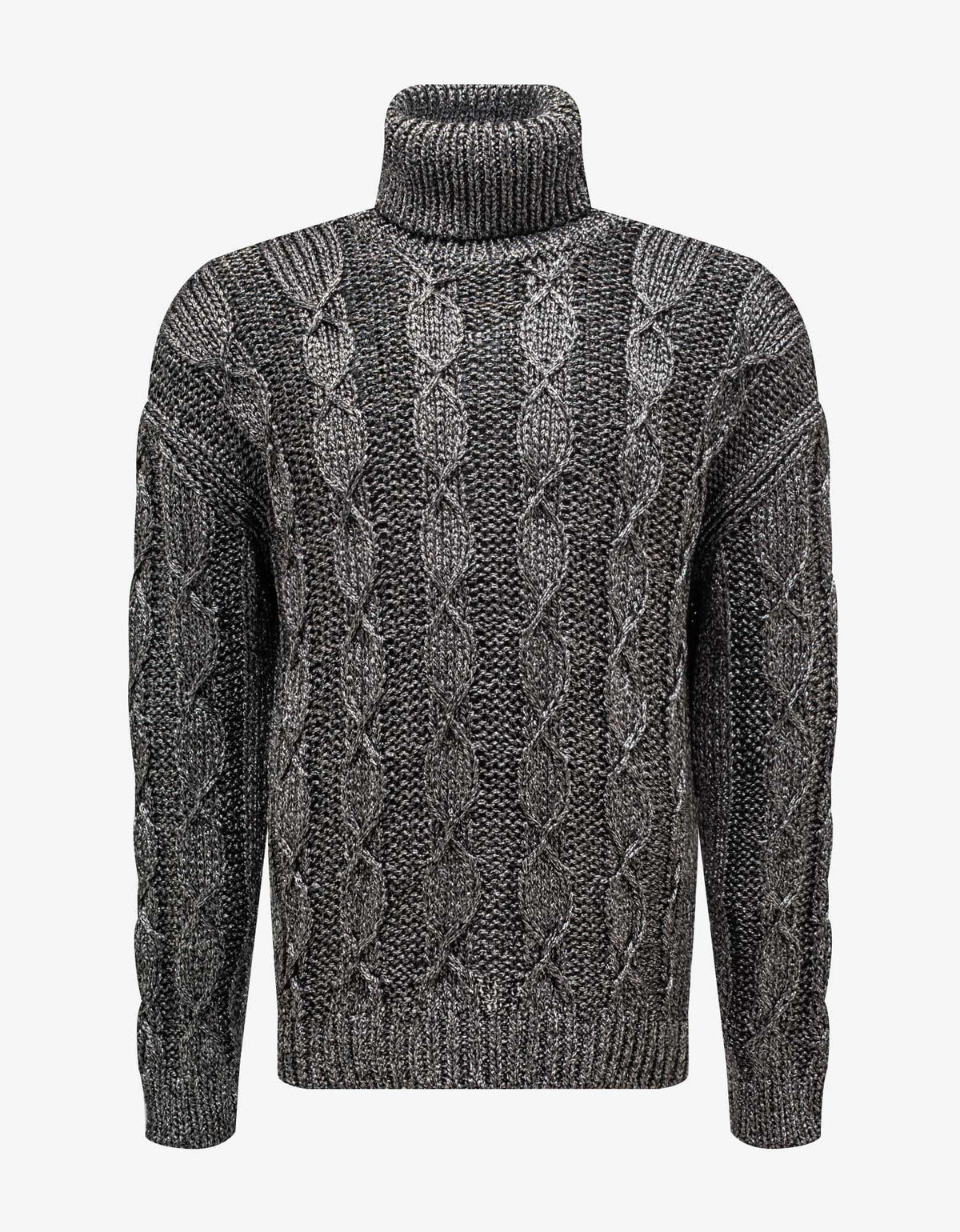 Saint Laurent Grey Turtleneck Sweater