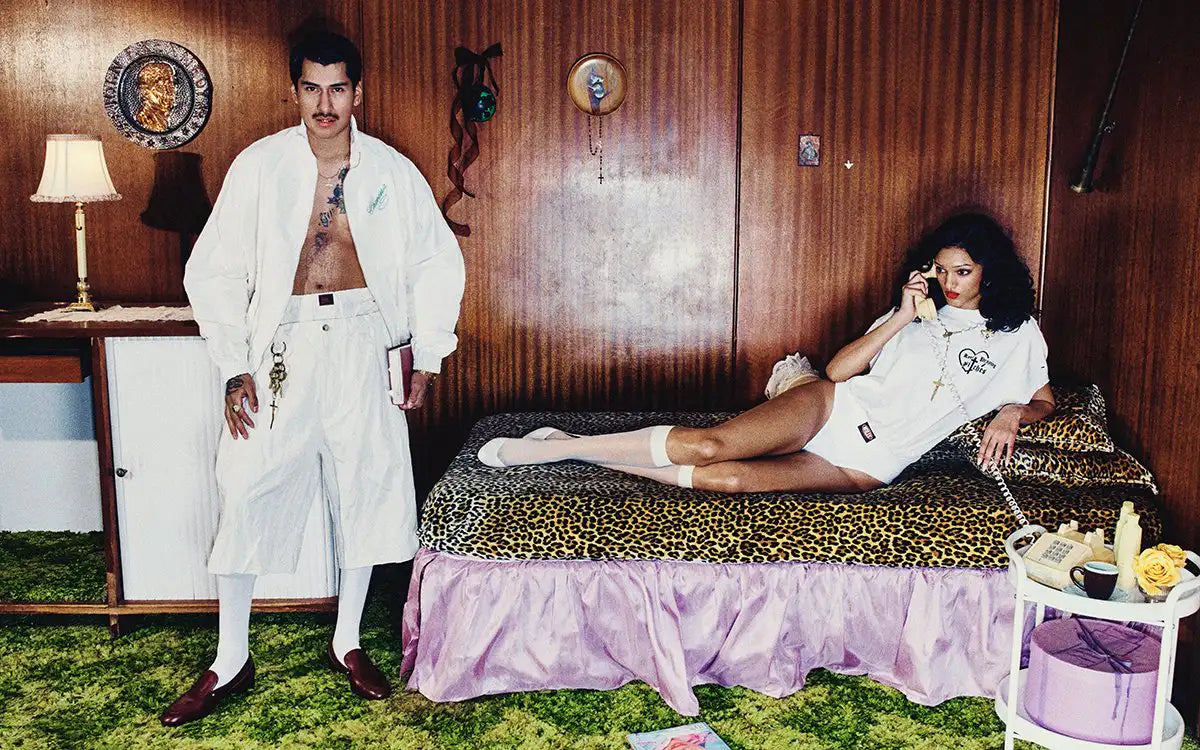 Mens designer clothing and shoes. From luxury fashion brands like Willy Chavarria, Stone Island, Christian Louboutin and more