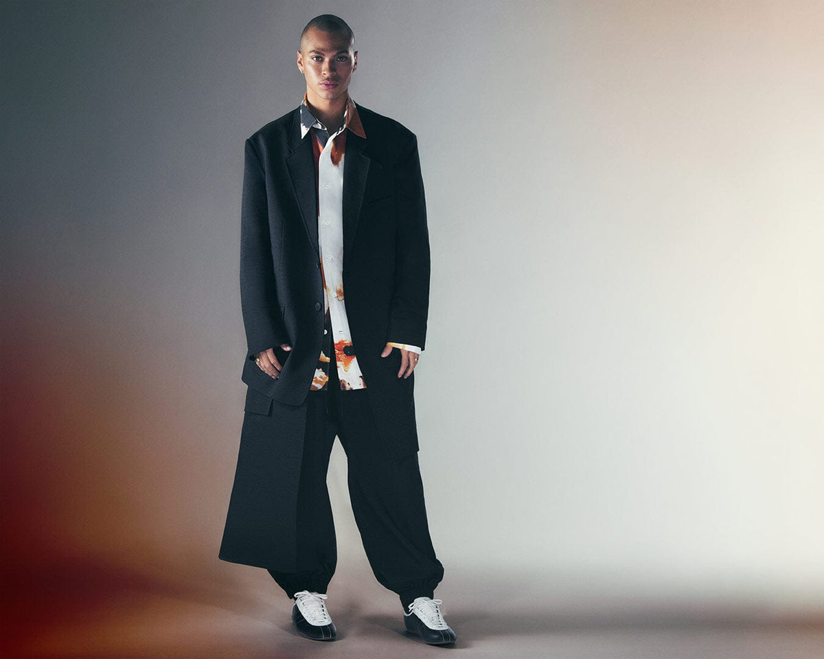 Y-3 adidas Yohji Yamamoto. Floral print. GSG9, Gendo Superstar Sneaker