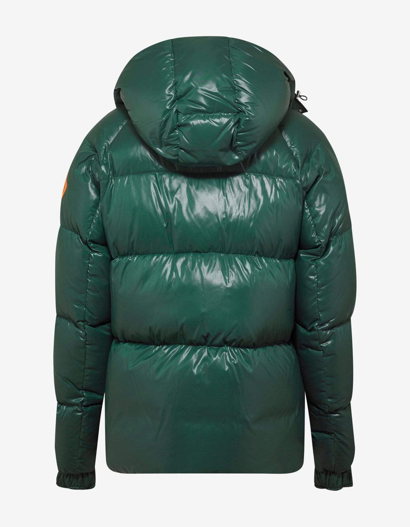 2 Moncler 1952 Moncler Barthet Green Nylon Down Jacket