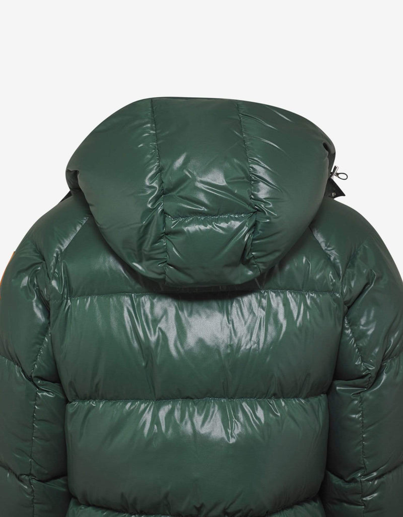 2 Moncler 1952 Moncler Barthet Green Nylon Down Jacket