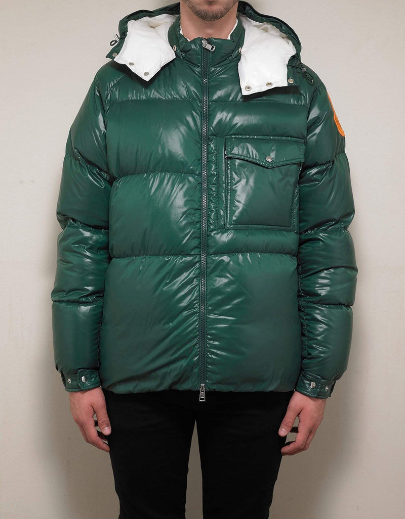 2 Moncler 1952 Moncler Barthet Green Nylon Down Jacket